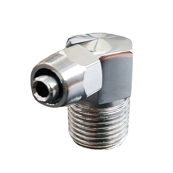 Conexão 90° Para Mangueira de 1/4"