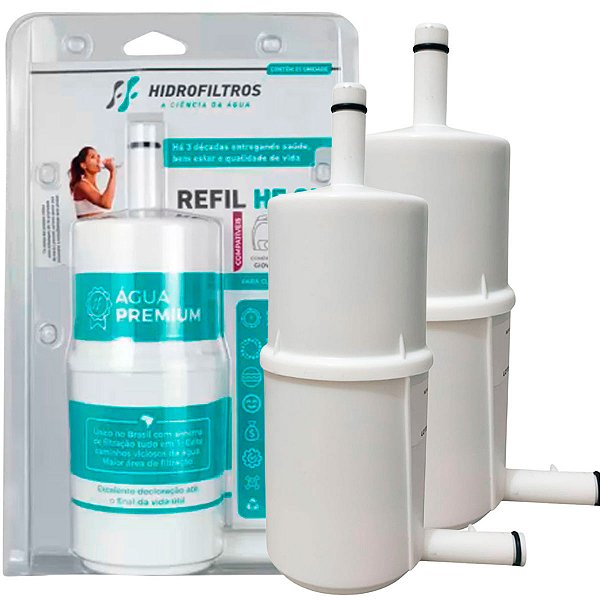 KIT Filtro Refil Compatível Purificador Água Gioviale Lorenzetti
