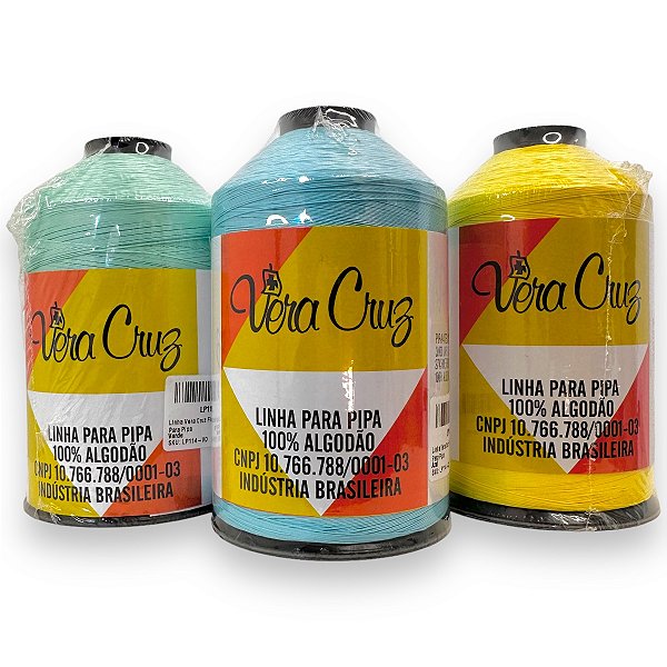 Linha Vera Cruz Fio 04 Para Pipa 3000 Jardas