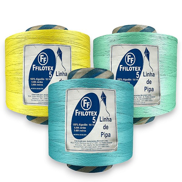 Linha Fio 05 Para Pipa 6000 Jardas Ffilotex