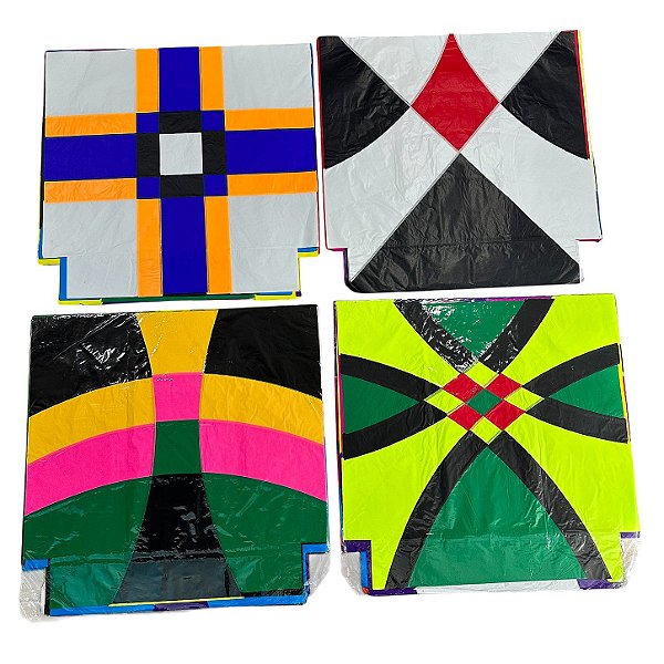 Folhas de Seda Corte e Recorte 60x60cm 100 Unidades