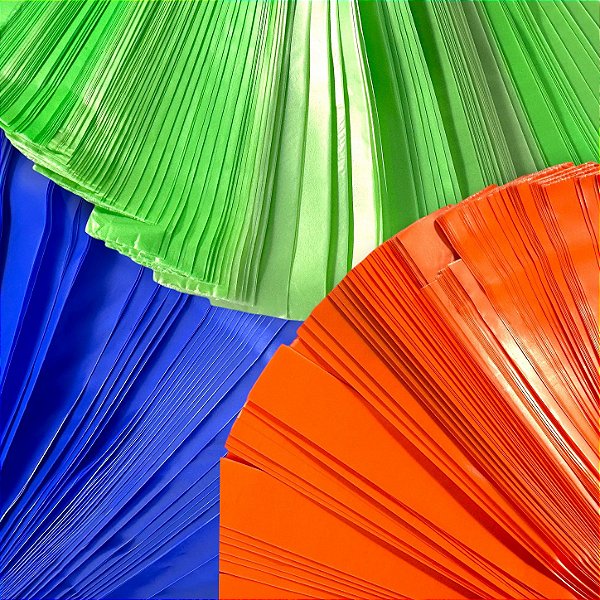 Fita Plástico Solar Leve Fluorescente 1kg Para Rabiola