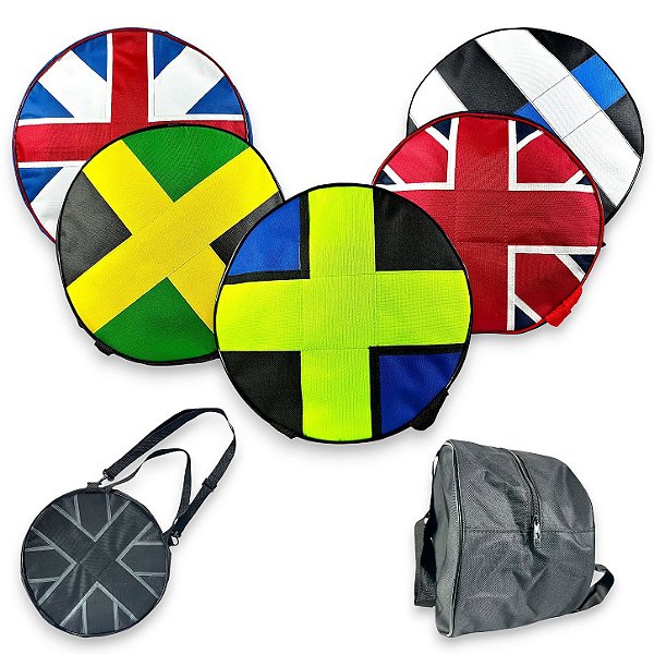 Mochila Bolsa Para Levar Carretilha De Pipa 16 Polegada 44cm