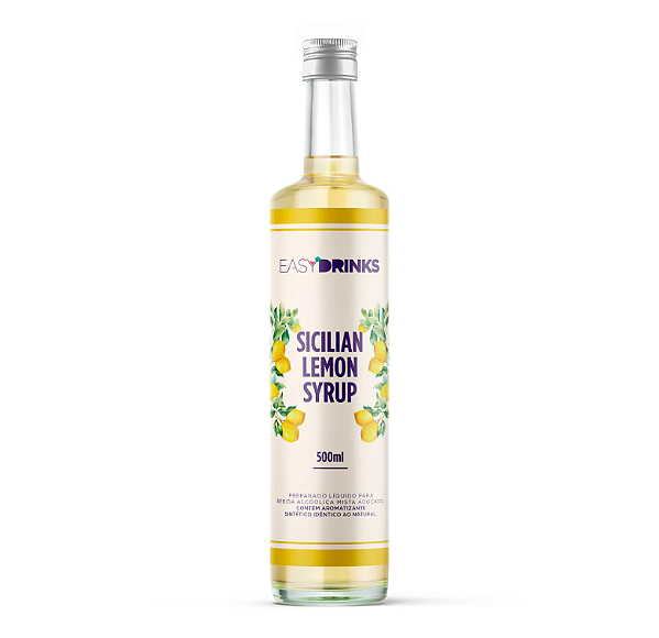 Xarope de Limão Siciliano 500ml | Mix Pronto – Sabor Intenso e Versátil