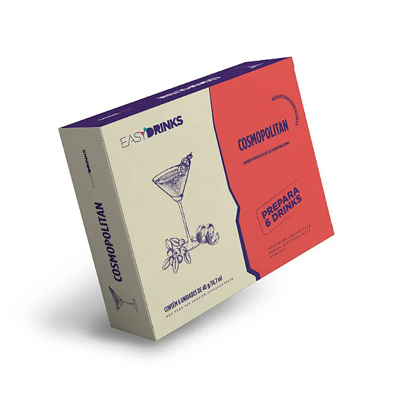 Clássicos – Cosmopolitan | Base de Cranberry e Laranja