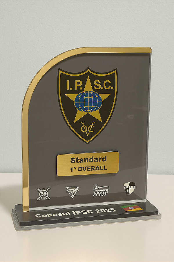 Troféu de Acrilico CONESUL 2025