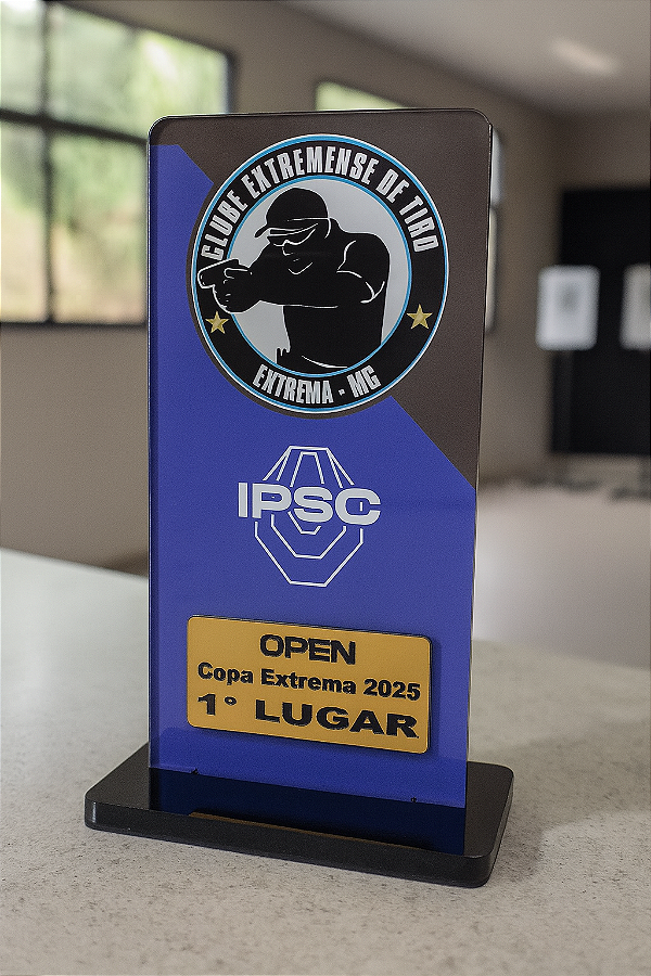 Troféu de Acrilico Extremense 2025