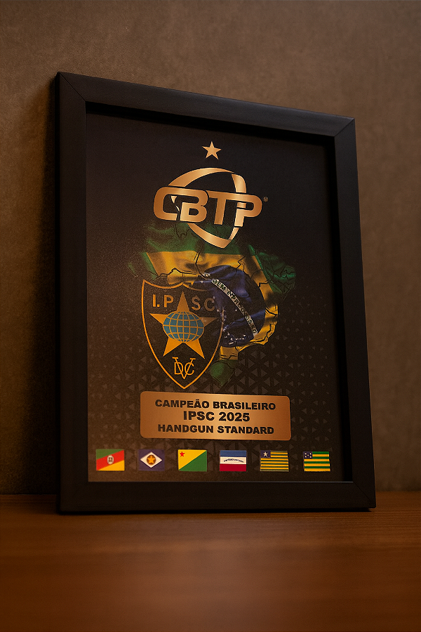 Quadro Premiação Brasileiro IPSC 2025