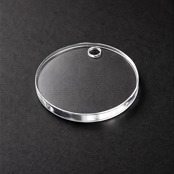 Acrílico Cristal 3mm para Chaveiros - Kit com 10 Unidades