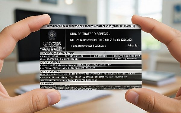 GT - Guia de Tráfego Especial em Alumínio Anodizado 0,4mm