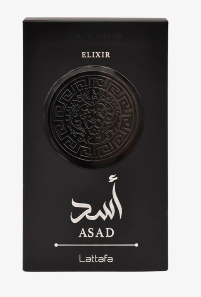 Asad Elixir Perfume Masculino Lattafa Eau de Parfum 100ml