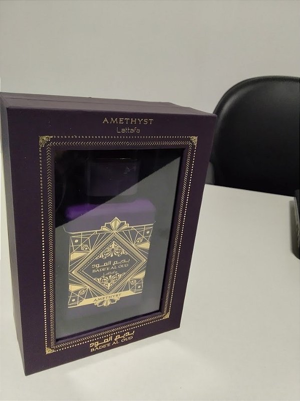 Perfume Lattafa Bade'e Al Oud Amethyst Edp 100ml - Eau De Parfum - Original