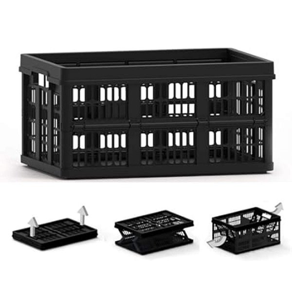 Caixote Dobrável Empilhavél - Organizador Prático e Versátil