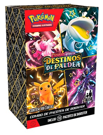 Mini Display - Destinos de Paldea (18 Boosters)