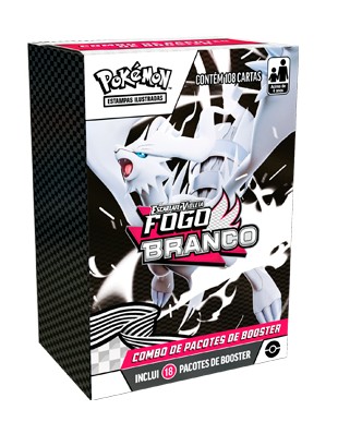 Mini Display - Fogo Branco (18 Boosters)
