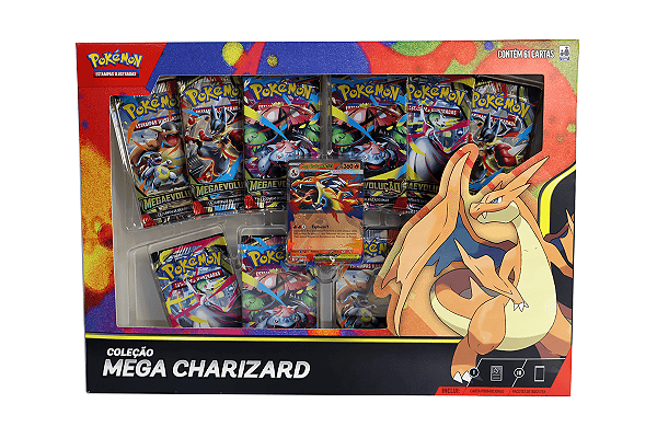 Box Coleção - Mega Charizard Y