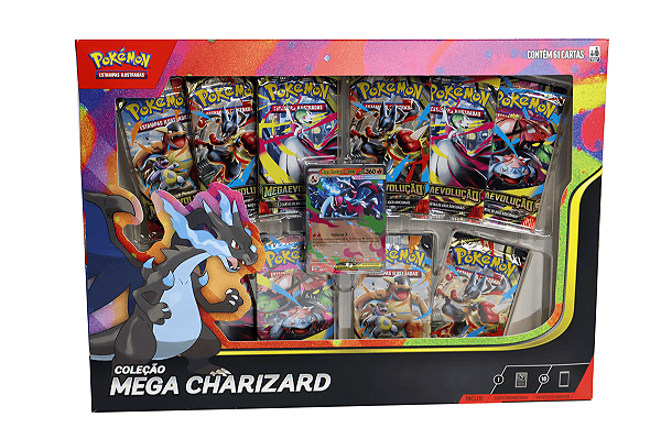 Box Coleção - Mega Charizard X