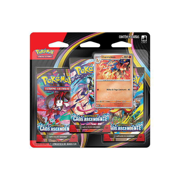 (BR) Blister Triplo - Caos Ascendente - Charmeleon