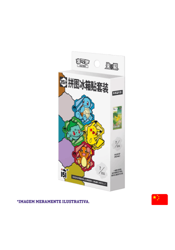 Pokémon - 151 Puzzle Magnet - CHINÊS