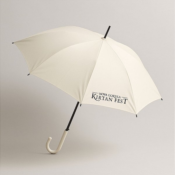 Guarda-Chuva-  Kirtan Fest - Branco