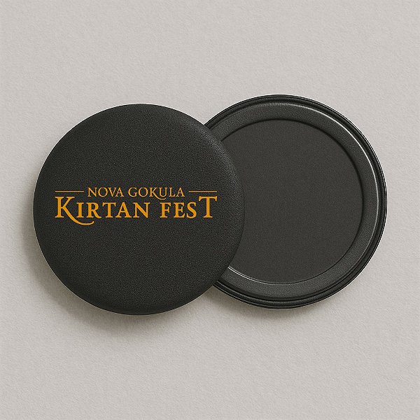 Ima de geladeira Preto