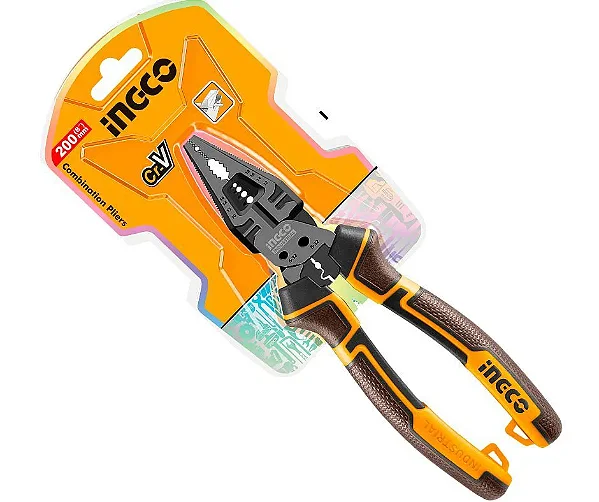 ALICATE UNIVERAL MULTIFUNCIONAL 8 EM 1 CR-V 8"(200M) - INGCO