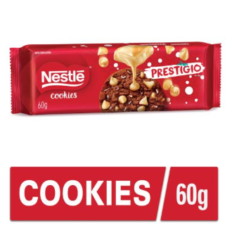 Biscoito Cookies Prestigio Nestlé 60 Grs