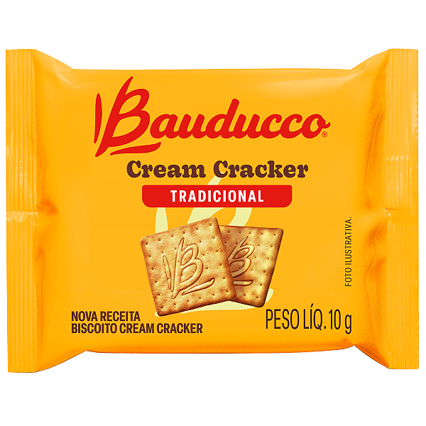 Biscoito Cream Cracker Bauducco 370x10g