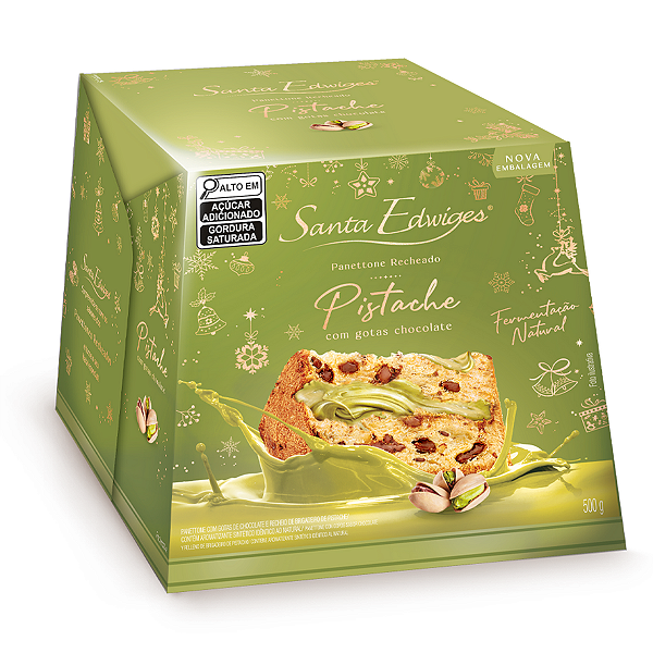 Chocottone Creme De Pistache Santa Edwiges 500g