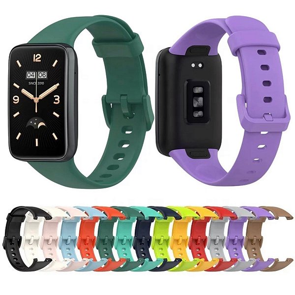 Pulseira Silicone Colorida Sport Para Xiaomi Mi Band 7 Pro
