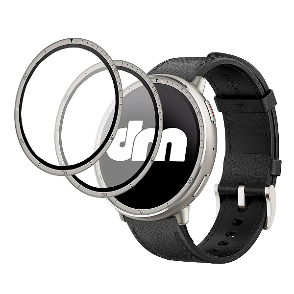 02 Películas Protetora 3D Para Smartwatch Amazfit Active 2