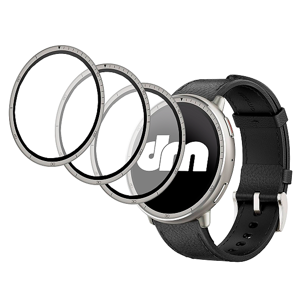 03 Películas Protetora 3D Para Smartwatch Amazfit Active 2