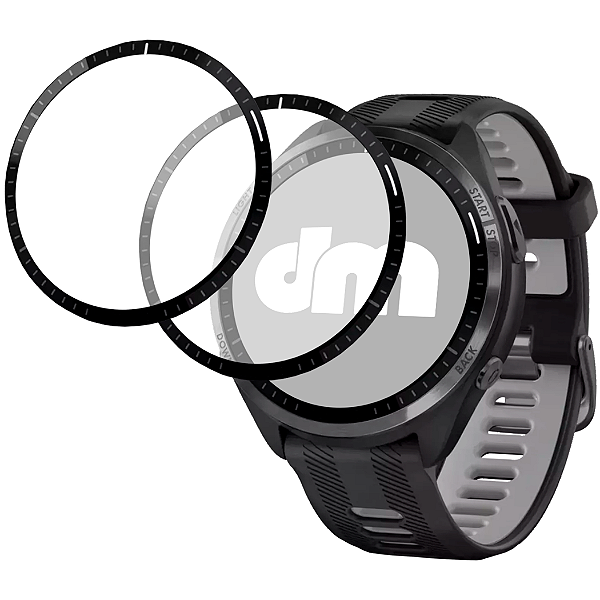 2 Películas 3D Para Smartwatch Garmin Forerunner 965