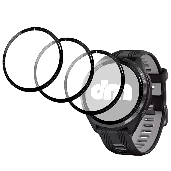 3 Películas 3D Para Smartwatch Garmin Forerunner 965