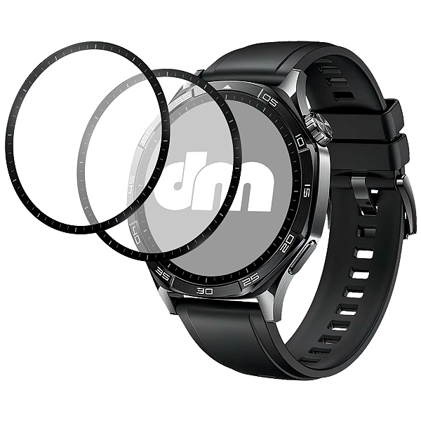 02 Películas Protetora 3D Para Huawei Gt5 46mm 5 Pro