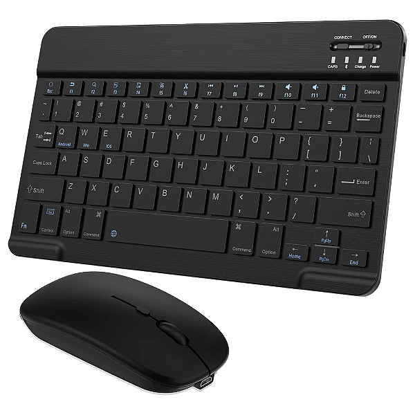 Kit Mouse Teclado Magnético Bluetooth Universal