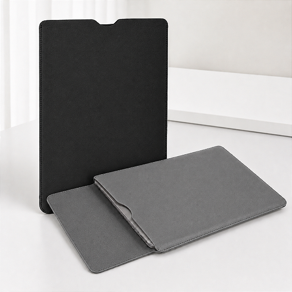 Case Para Ipad Tablet Couro Mousepad 14" Polegadas