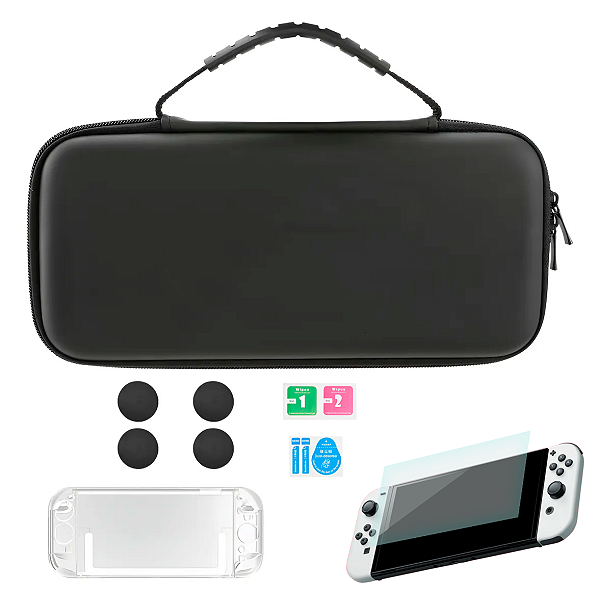 Kit Bolsa Case Estojo Bag Capinha Para Nitendo Switch 2