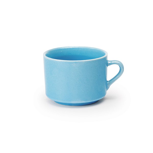 Xícara Chá Lisa Azul 150 ml