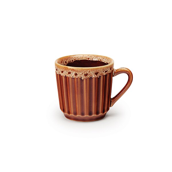 Caneca Canelada Borda 150 ml