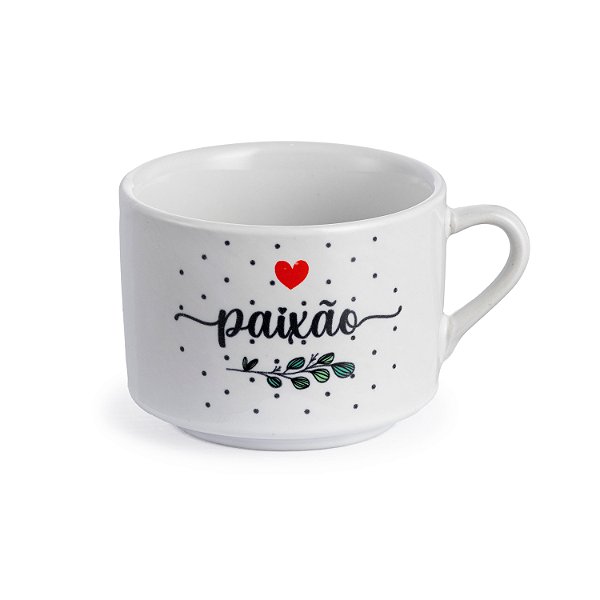 Xícara Chá Lisa Dizeres