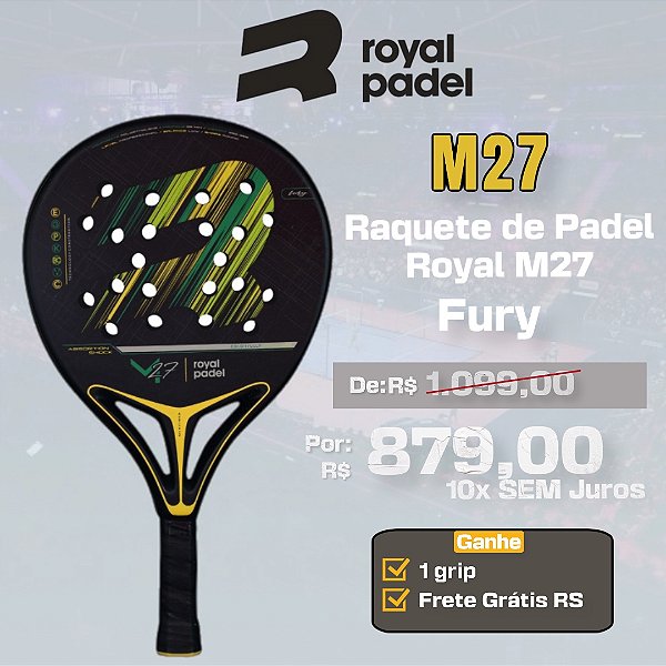 Raquete de Padel Royal M27 Fury