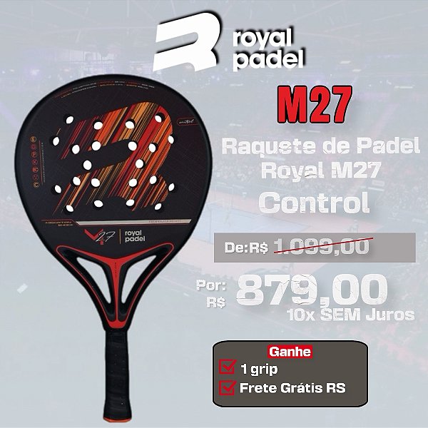 Raquete de Padel Royal M27 Control