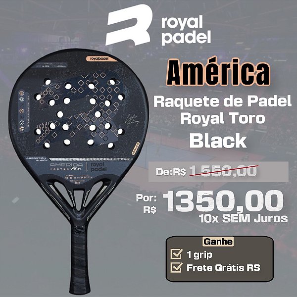 Raquete de Padel Royal América Master Pro 2025