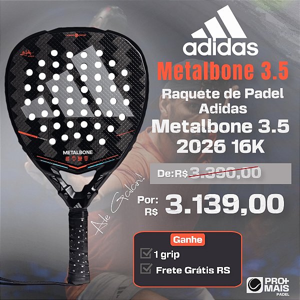 Raquete de Padel Adidas Metalbone 3.5 2026 Ale Galan 16k