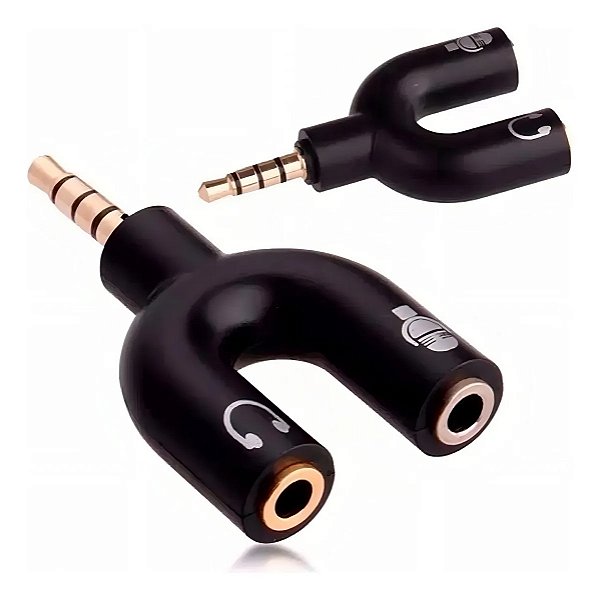 ADAPTADOR P2 x P3 FONE E MICROFONE - X-CELL - XC-ADP-12