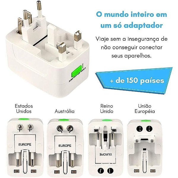 ADAPTADOR TOMADA UNIVERSAL LEHMOX LEY-202