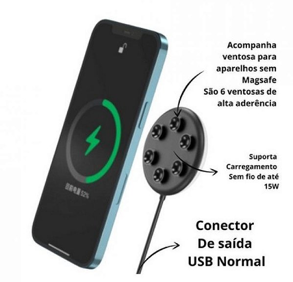 CARREGADOR WIRELESS CHARGER XO-CX006