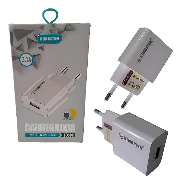 FONTE KIMASTER TO502 BRANCO 3.1A