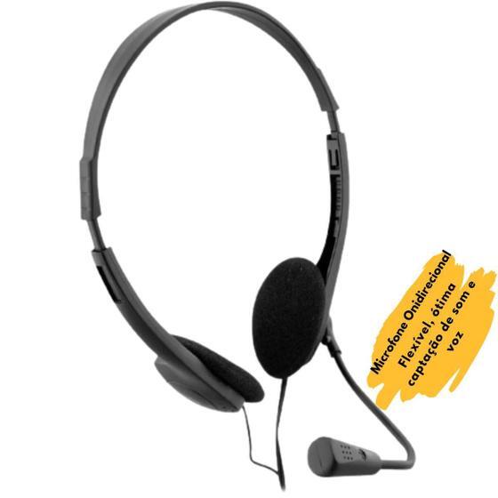 HEADSET OFFICE C/ MICROFONE BRIGHT 0010